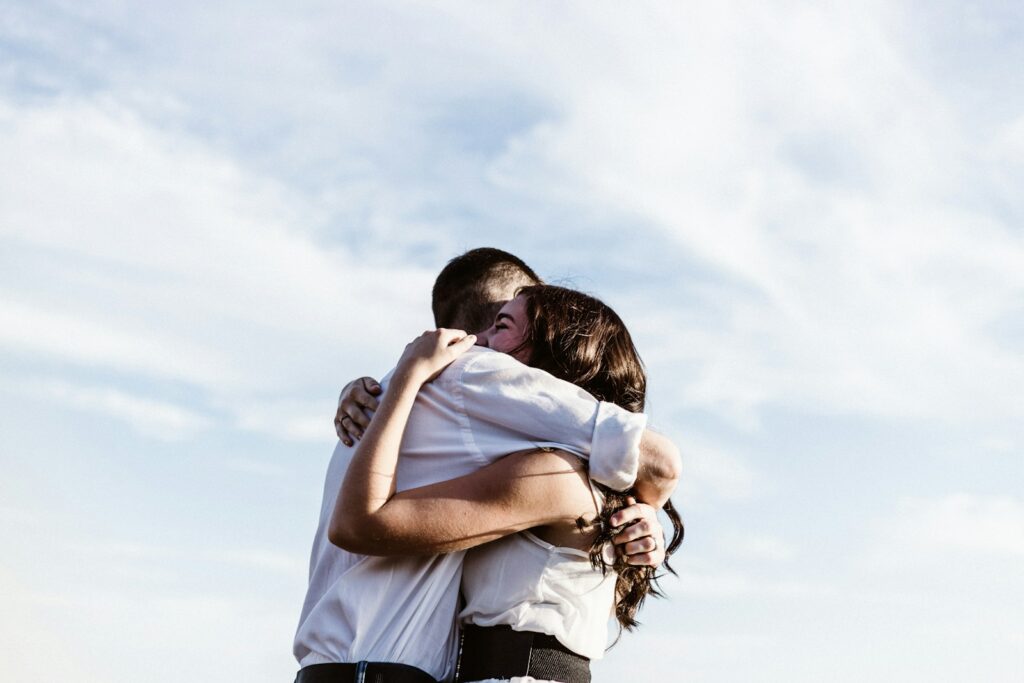 Couple struggling with a lack of intimacy in marriage
